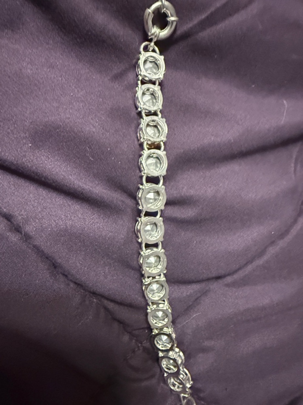 Yellow Crystal Tennis Bracelet - Unbranded - Picture 2 of 6